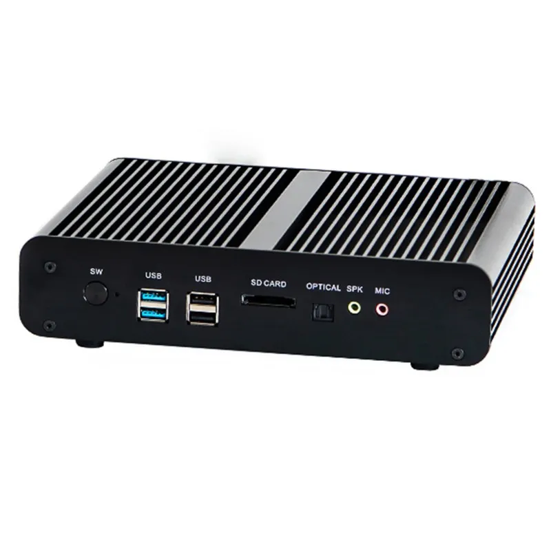 Xingtac i7 четырехъядерный 2 ethernet in-tel мини настольный ПК itx геймерский Windows
