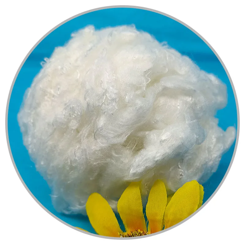 Good quality 1.5d 38mm bamboo fibre  for spinning