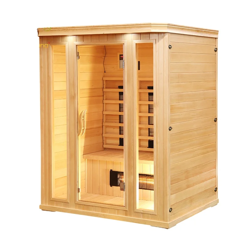 saunas with Harvia sauna heater Traditional Style Indoor Wooden Infrared sauna room Outdoor