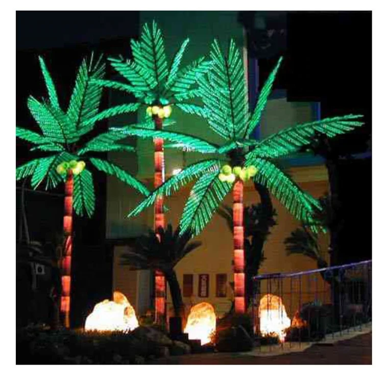 wedding decor wholesale battery operated led lights led tree string lights palm tree outdoor lighting
