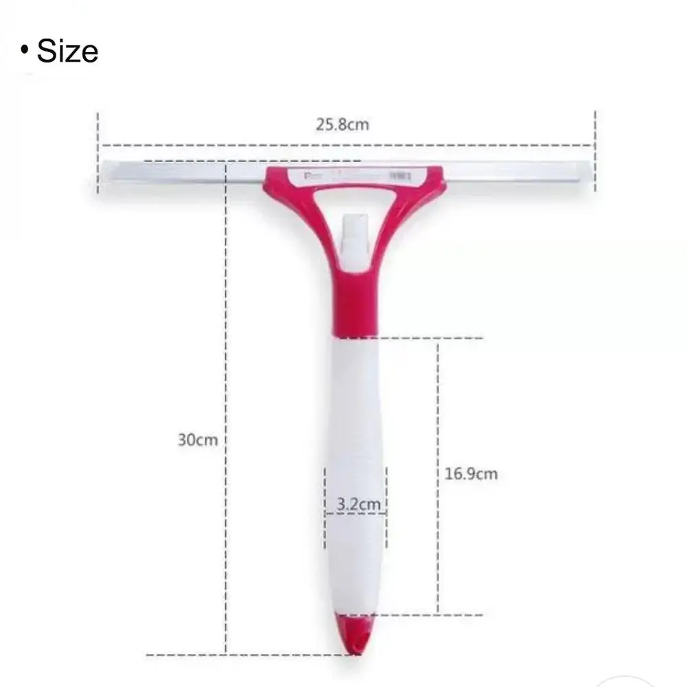 Multifunctional spray bottle glass cleaning wiper Window Squeegee