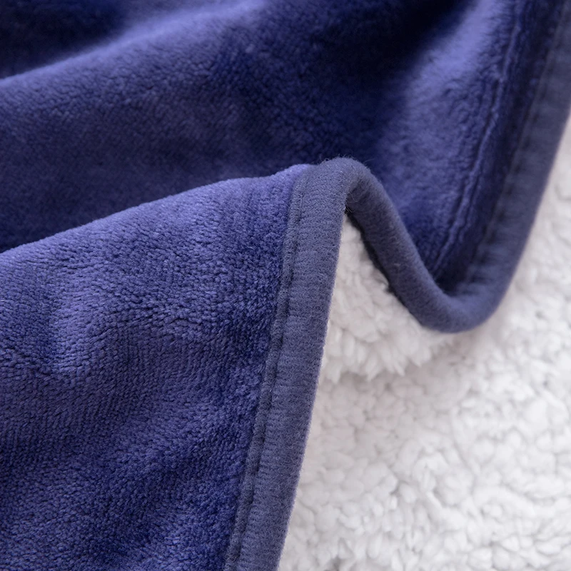 3 Layer Flannel Sherpa Waterproof Splash Intimacy Blanket for Bed