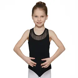 New Style Mesh Sleeveless Dancewear Kids Ballet Leotard Girls Ballet Leotards Ballet