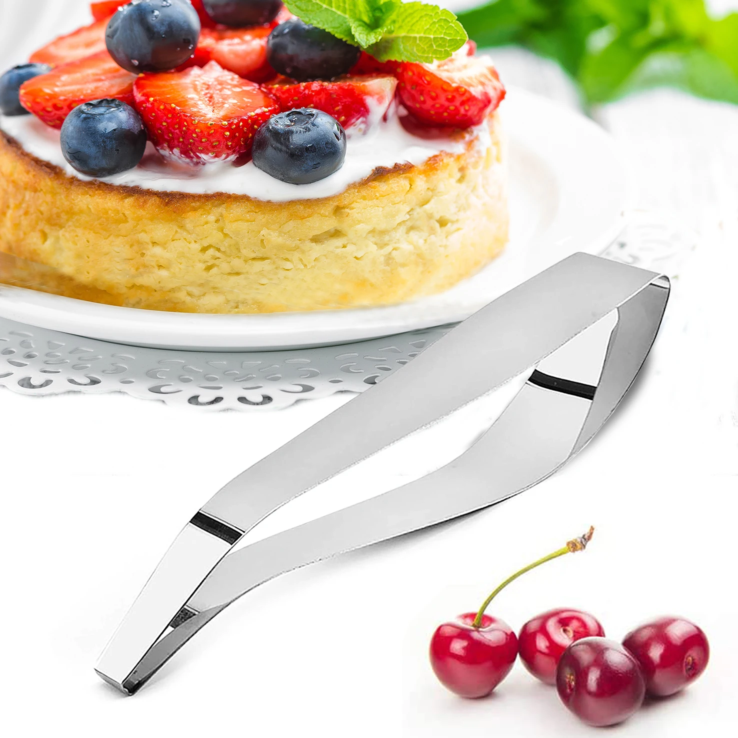 E-PINStainless Steel Cake Cutter Cake Slicer Cake Server