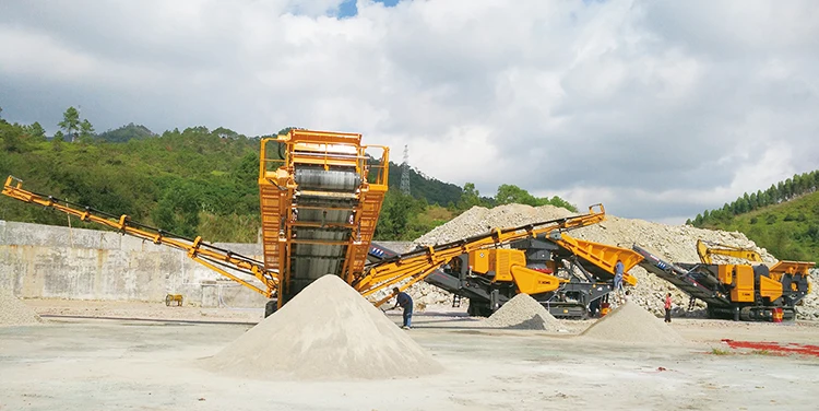 
XCMG official manufacturer XPF1214 Mobile Impact Crushers for sale 