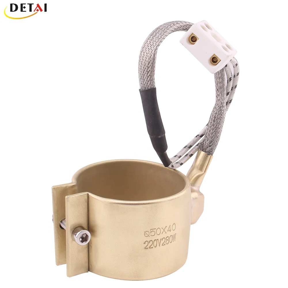 220 В 280 Вт 50 мм * 40 мм латунь группа сопла нагревательный элемент