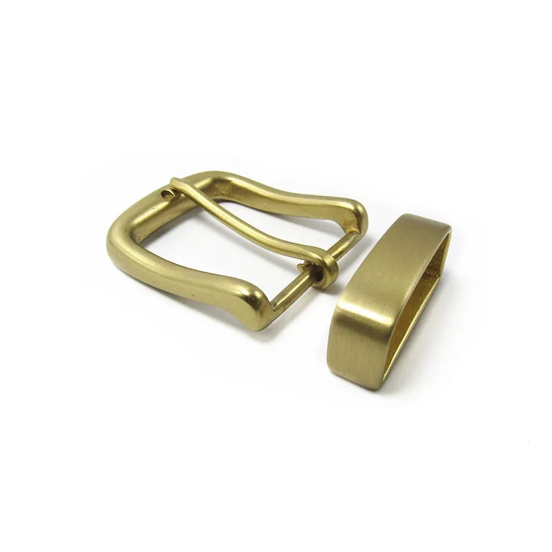  40mm Brass Men Waistband Parts Hardware Accessories Belt Buckle With