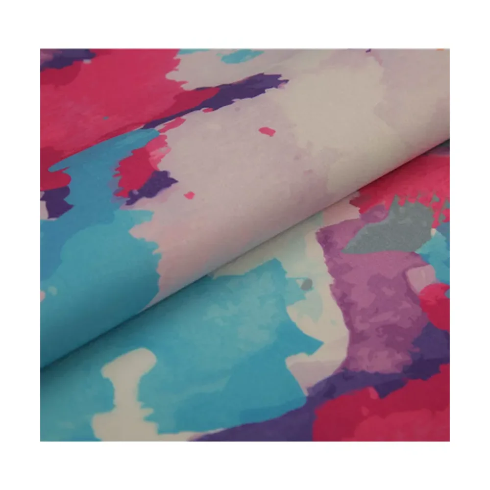 Wholesale Multi colors microfiber Comfort Dyed Printed Pattern Compounding Printing Conditioner Fabric for swimwear