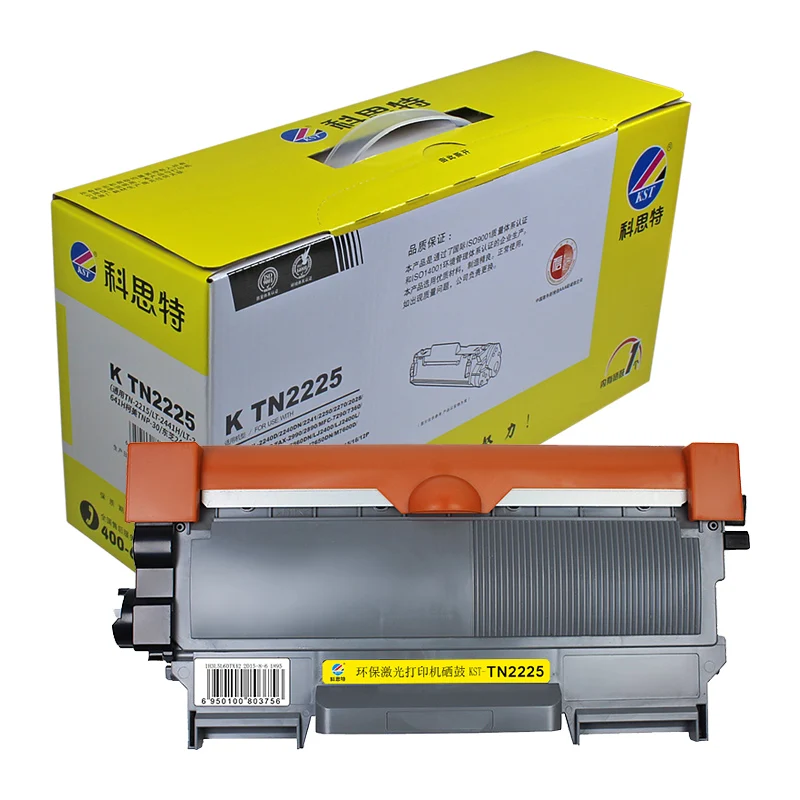 KST TN2225 compatible laserjet toner cartridge for Brother 2240D/2240DN with china