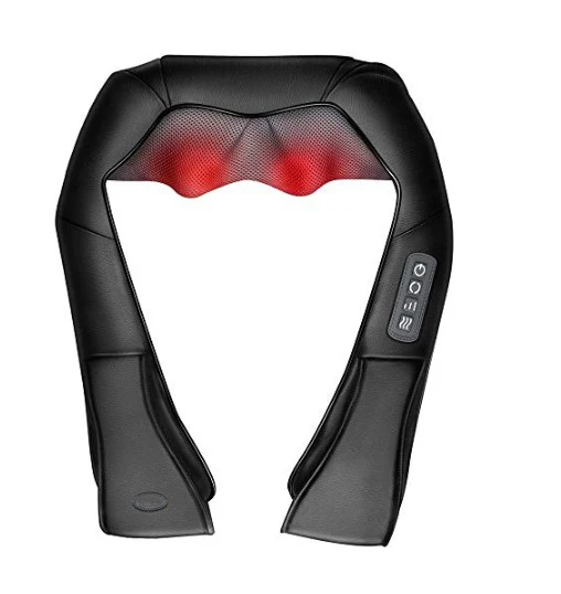 
Multifunction Infrared Body Health Care Equipment Car Home Acupuncture Kneading Neck Shoulder Cellulite Massager 