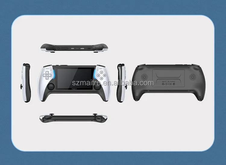 Support TV Connecting Project X Handheld Game Consola With Ambient Lighting 4.3 Inch 8GB ROM Portable Retro Classic Game Player