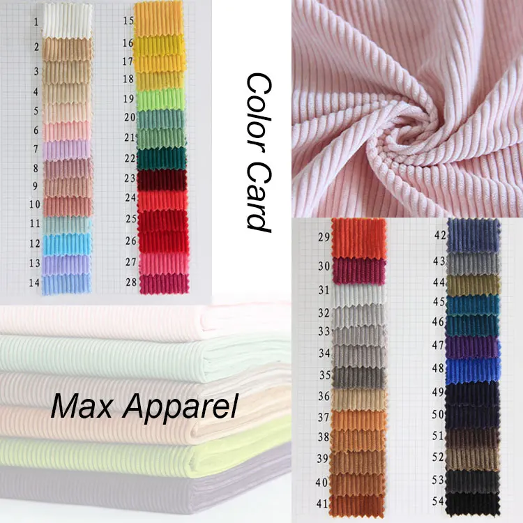 Custom Embroidery Women Mama Corduroy Cord Crew Neck Crewneck Casual Pullover Sweatshirt