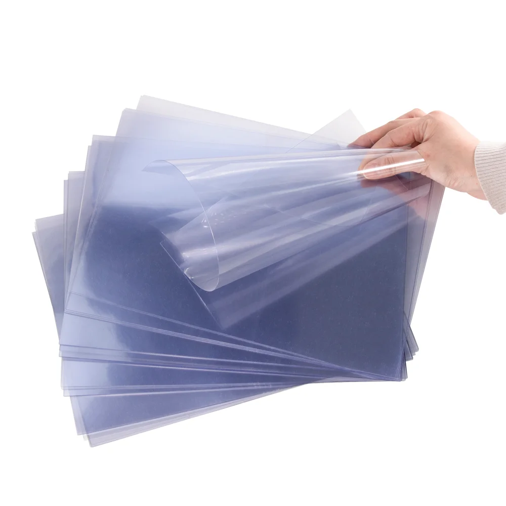 Low Price Clear Pvc Transparent Sheet Roll 0.3mm 0.5mm 0.7mm Rigid Clear PVC Plastic Sheet Thermoforming