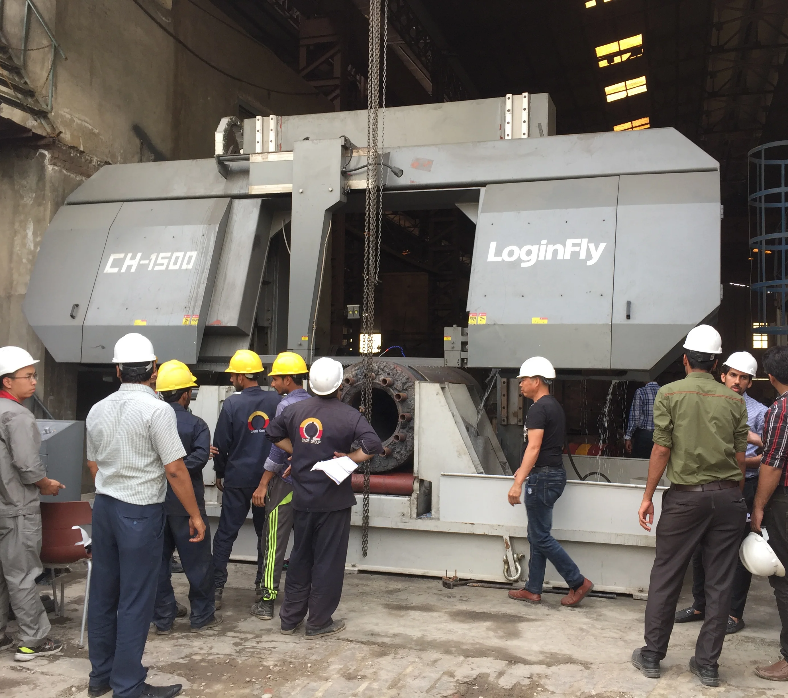 Heavy duty dragon gate metal cutting band saw machine for various kind of metal material with CE certificates