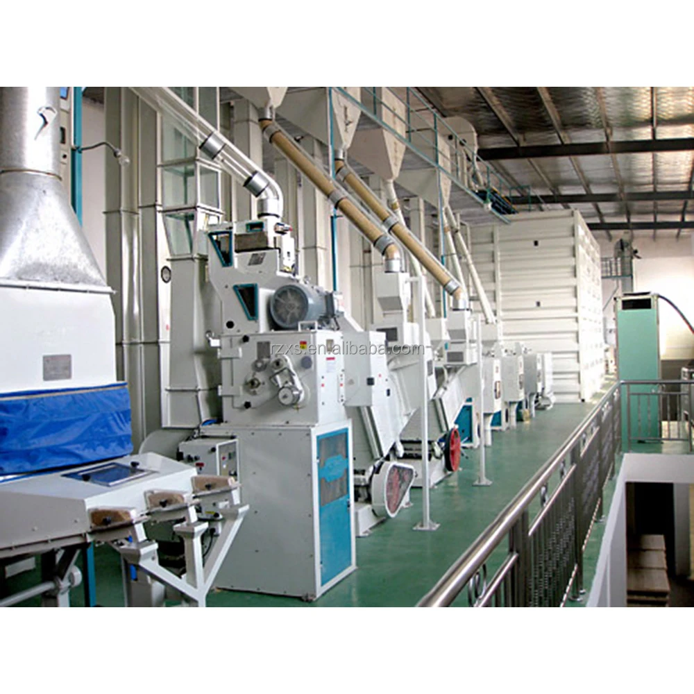 STR MCHJ100-5 100 tons day complete rice milling plant rice mill machine