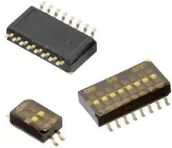 Industry sales MST  DIP switches SMD 2.54mm standard type 4 pin dip switch