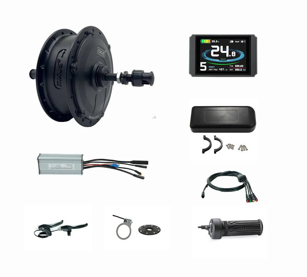 Комплект для переоборудования электровелосипедов MXUS XF15F XF07 XF08 36V 48V 350W 500W