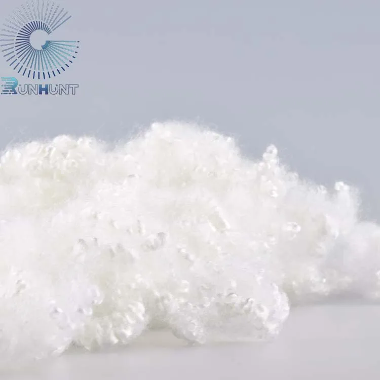 Hot Sale Hollow Conjugated Siliconized Staple 15D Recyle Cotton Polyester Fiber hc 7D