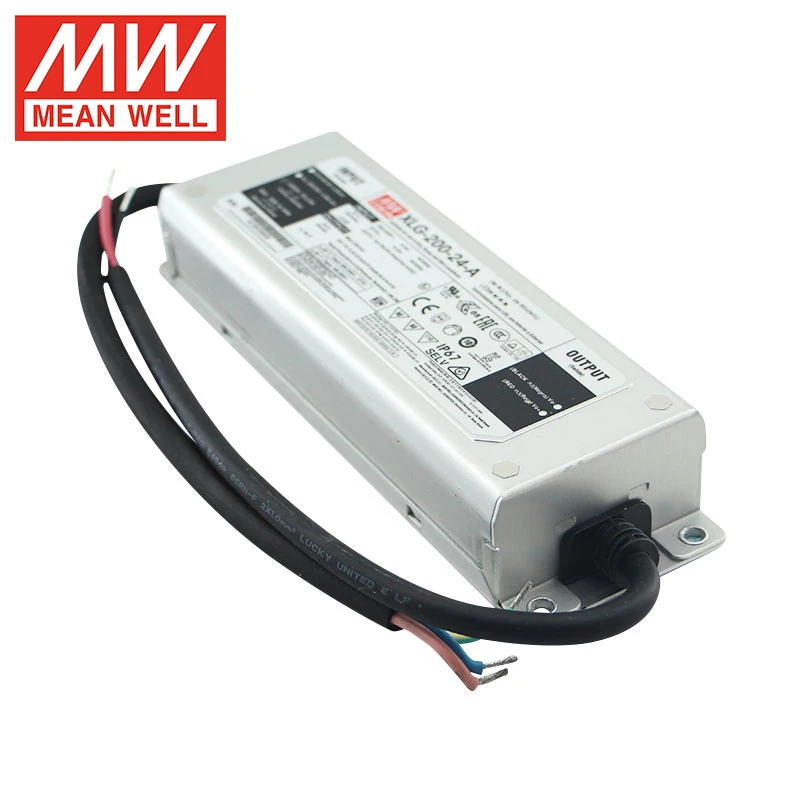 Mean Well XLG-200-24-A 200w 24v waterproof switch power supply
