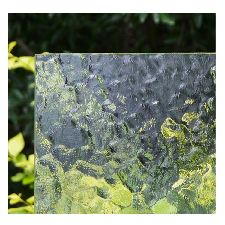 Hot selling 4mm - 12mm figured aqualite patterned glass for building