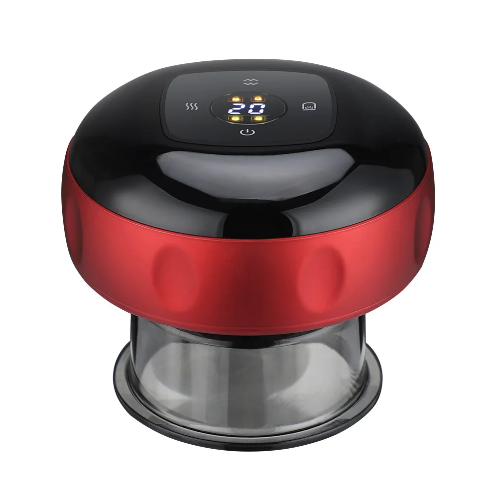 Умные массажные стеклянные терапевтические наборы банок китайская вакуумная баночная машина Электрический Набор баночек устройство