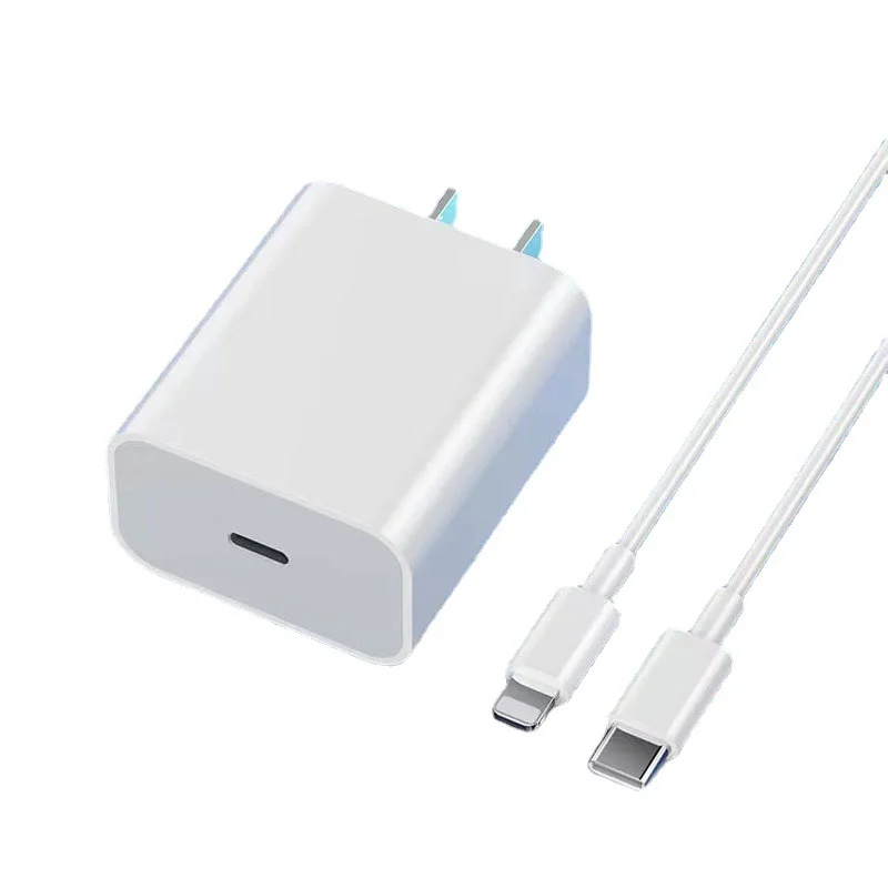 Best Usb Type C Wall Charger And Data Cable 20w Pd Fast Charging Mobile Phone Power Adapter For Iphone Apple
