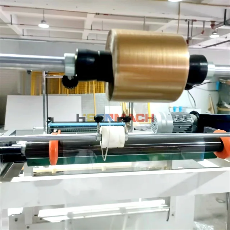 Cosmetic box cellophane packaging plastic film BOPP nylon paper cutting machine manufacturer machinery price