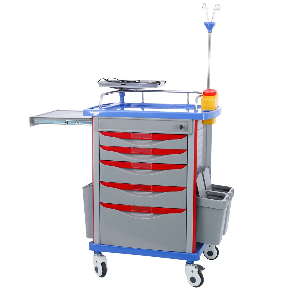 
 TC4001B ABS hospital furniture emergency medical trolley trolley emergency  