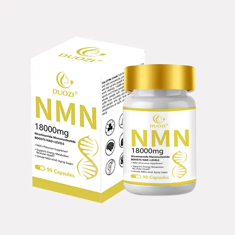 ODM OEM 100% natural 18000mg brain supplement 90Capsules wholesale herbal supplements food supplements NMN capsules