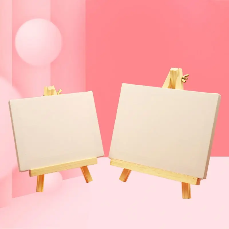 Bomeijia Mini Wooden Desktop Easels SS-916 Frame Set Wholesale Drawing Stand for Kids Painting 9*16cm