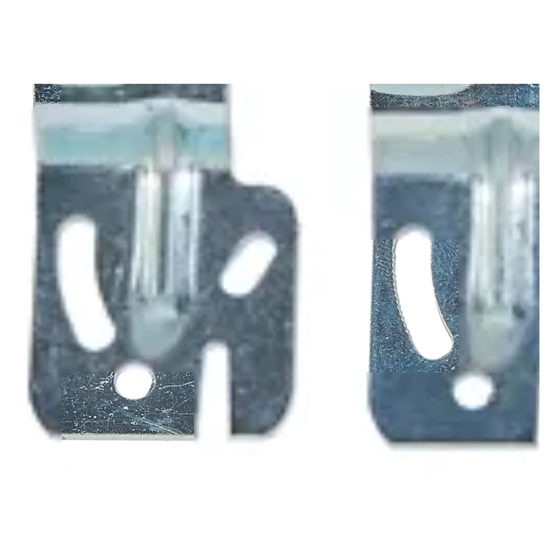 RHETECH Hot Selling 1/4-IN Zinc Offset Hanger Sliding Door Hanger System Closet Door Roller withOffset and 7/8 in. Nylon Wheel