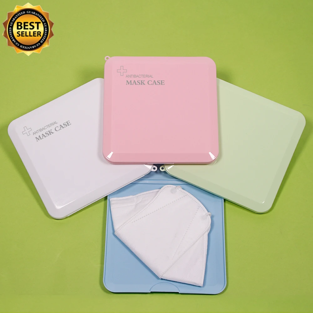 
Mc05 Wholesale Custom Logo/Color Ecofriendly Pp N95 Plastic Face Mask Case Plastic Case For Mask Japan Mask Case 