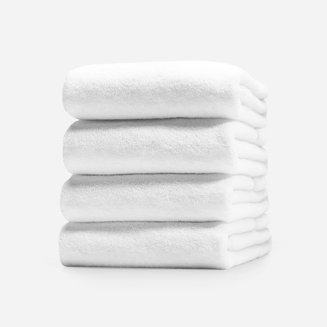 400GSM Wholesale White Microfiber Polyester Towels Custom Printed Polyester Sublimation Blank Beach Towels