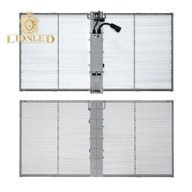 Lionled Customization P2.6-6.25 mm Indoor Ultra-thin Brand Car Showroom Transparent Window Wall Display Screen