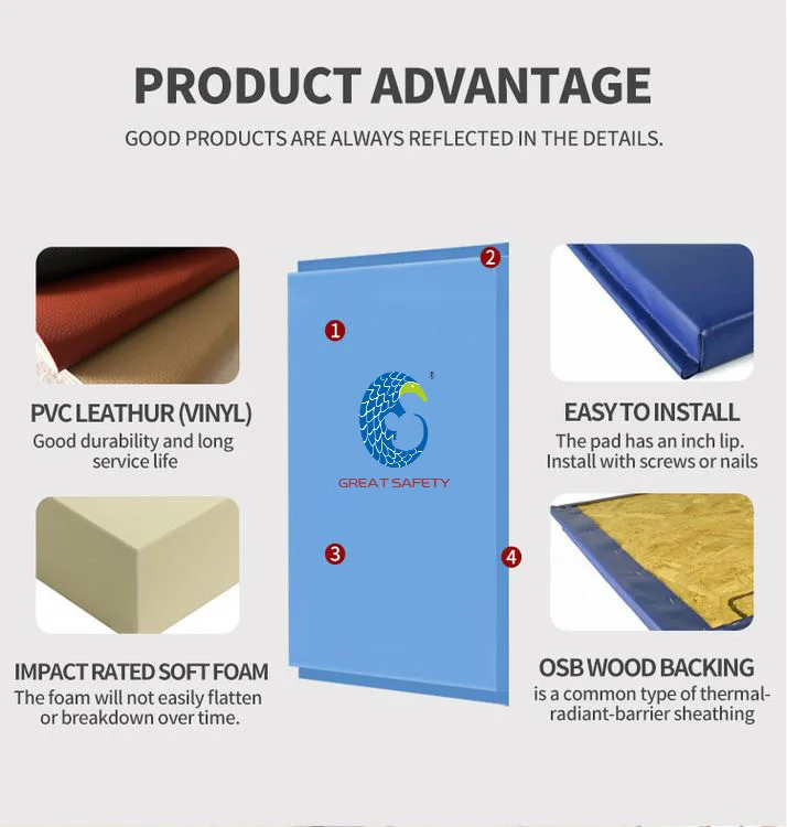 Buy cheap wall paneling good material pad for walls gym wall pad mats for stadiums