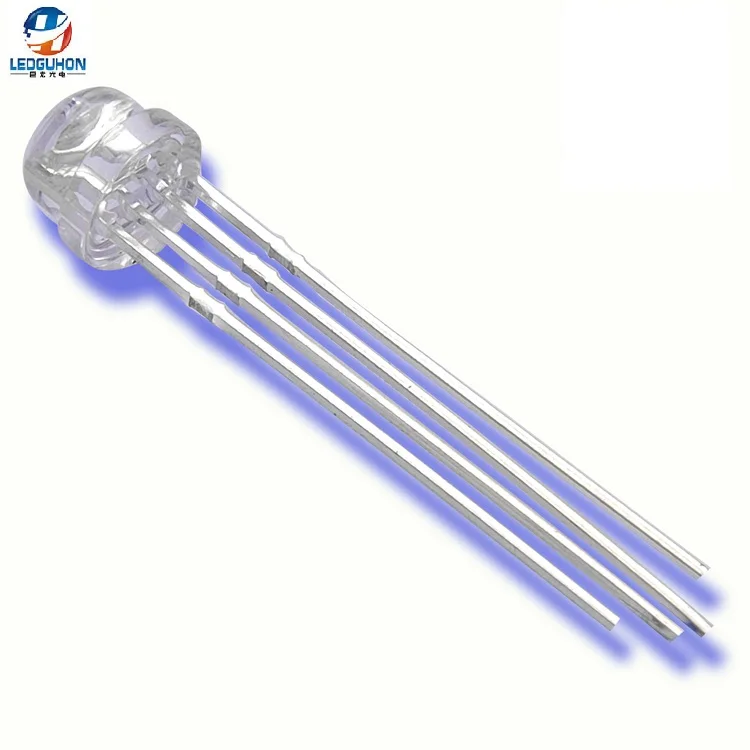 5mm straw hat rgb led for decorative led lights