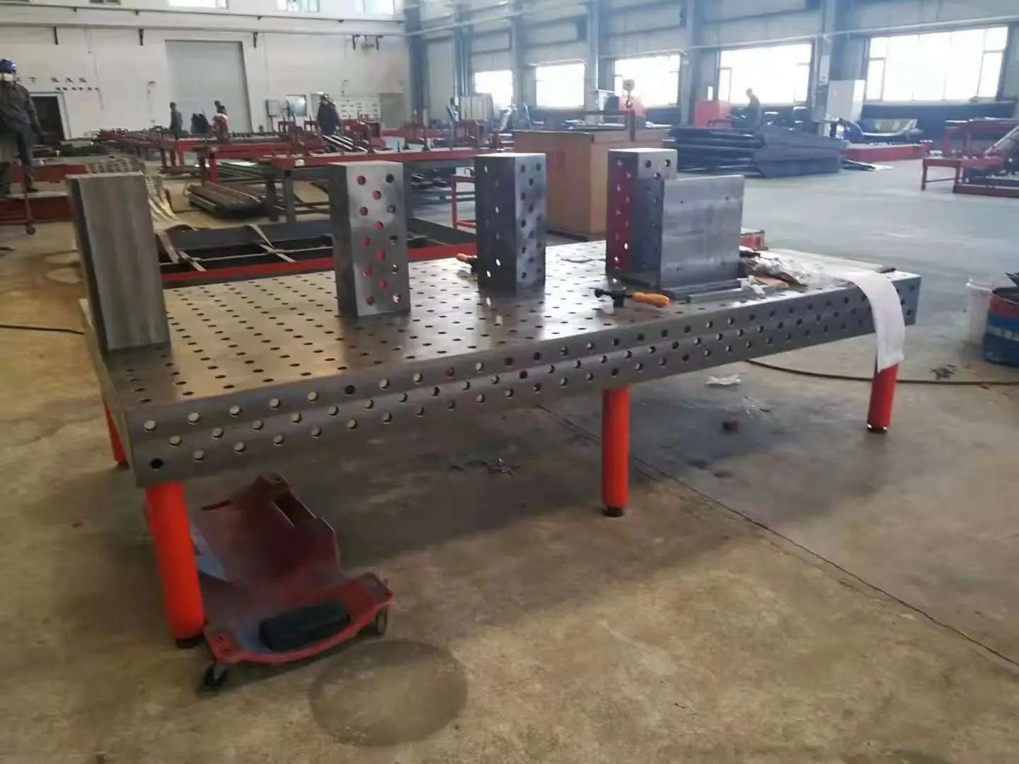 High quality Nitriding 3D steel flexible welding table