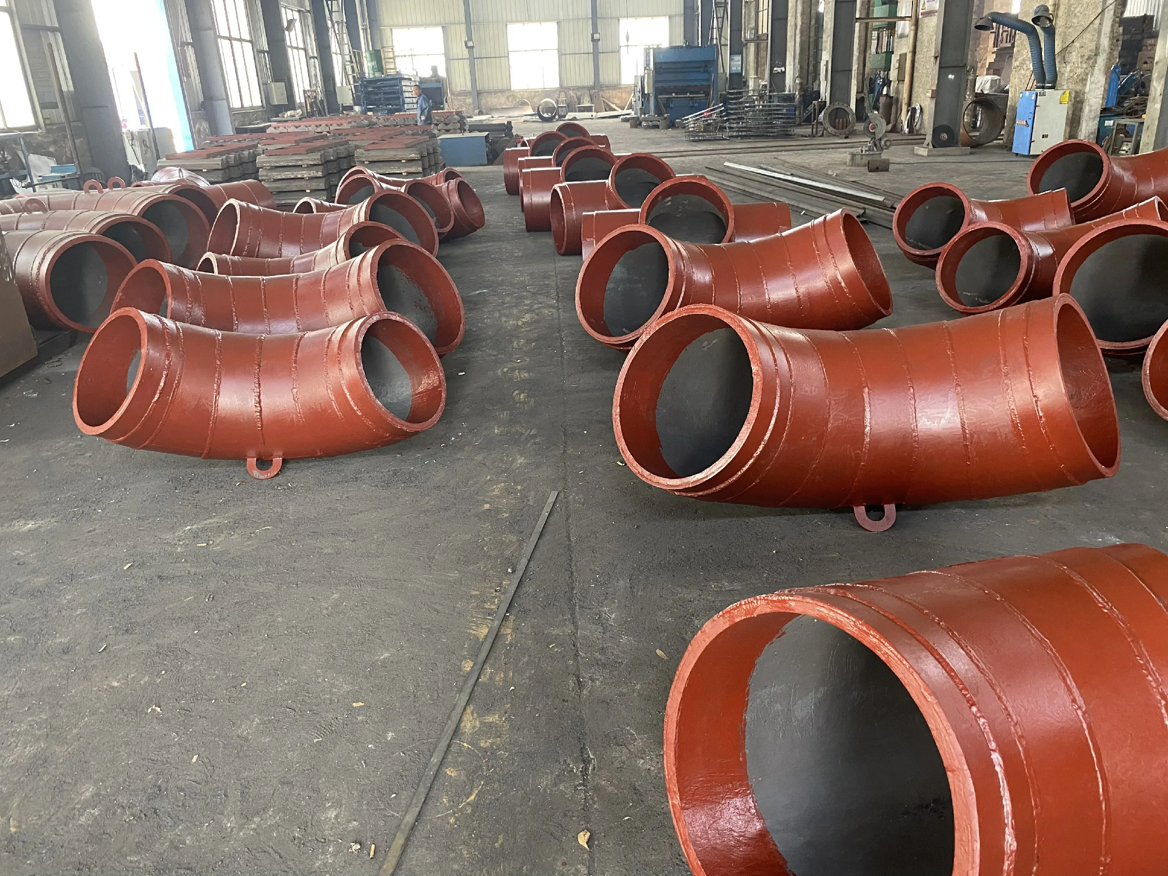 China Manufacture Bimetal Compound Elbow for Mining industry For Factory Direct Sale