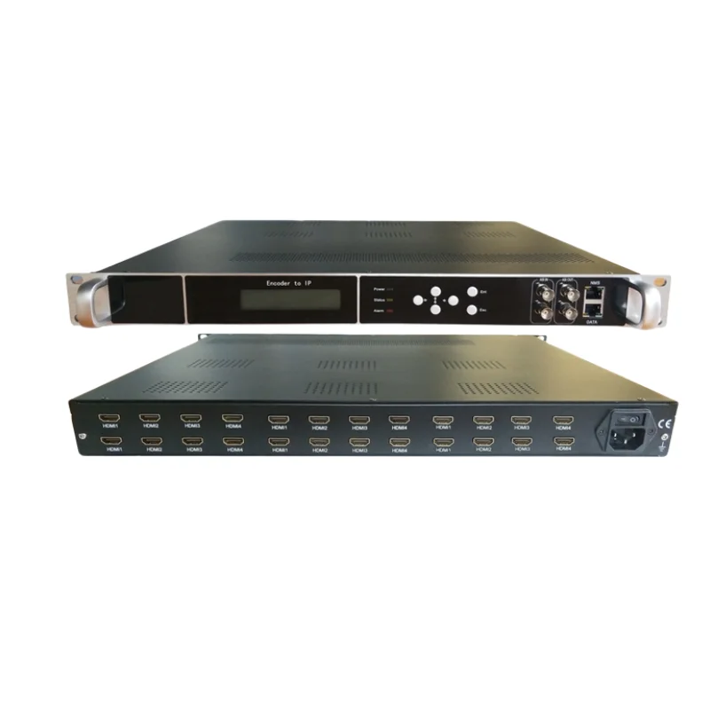 8 Channels HD MI to IP HEVC h.264/h.265 Encoder For IPTV Broadcasting System