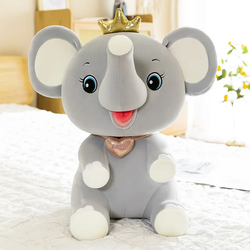 OEM Super elastic soft plush toy elephant sleep comfortable baby toy