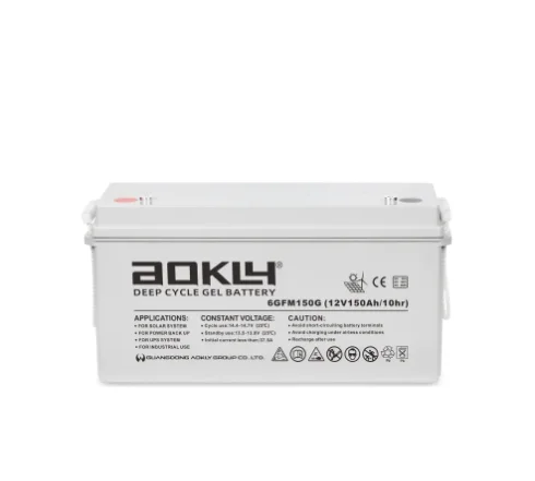 12v 150ah gel battery used for solar light tower