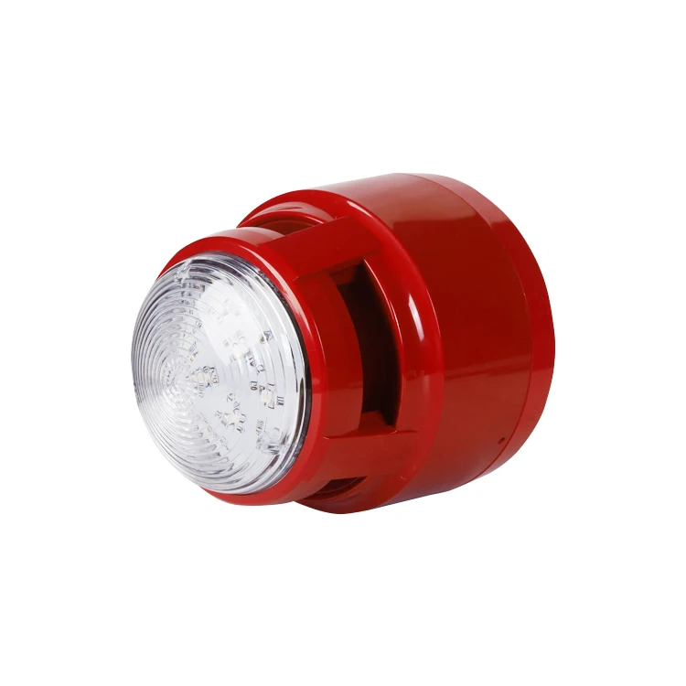 EN 54 Standard LPCB CE Approval Two-wire Loop Powered Addressable Sounder Beacon for Fire Alarm System
