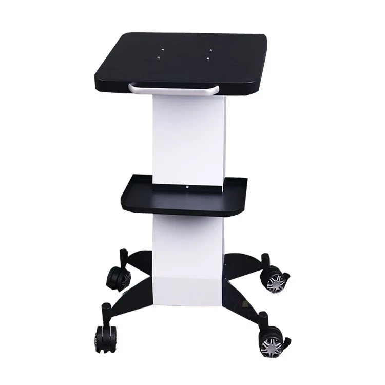 Portable 4 Wheel Stylish Moving Cart Beauty Salon Furniture Rolling Salon Trolley Cart Salon Tray Trolley