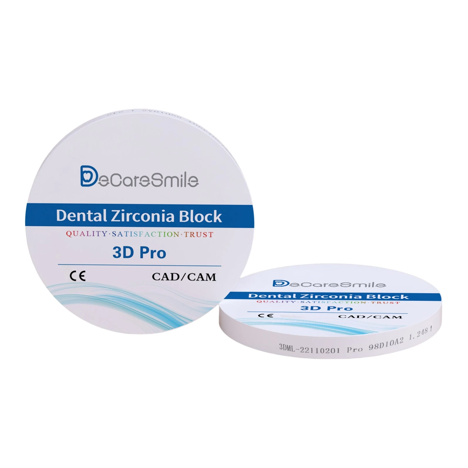Hot Sale milling CAD CAM dental zirconia Ceramic blocks dental lab zircon zirconia block For Porcelain False Teeth
