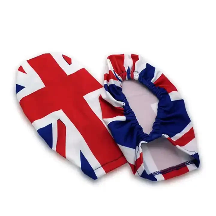 Custom Made National Decoration Car Mirror Flags Covers Sock