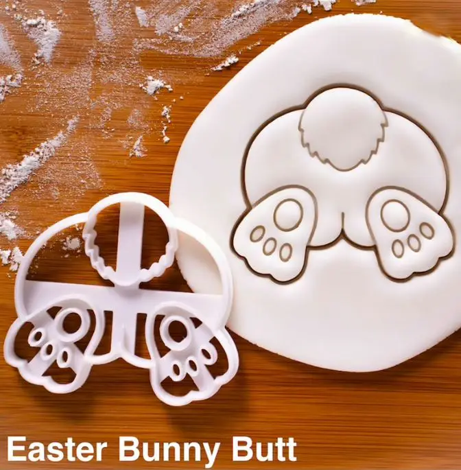 Cake Tools Easter Bunny Rabbit Chick Bunny Egg Plastic Mold Decorating Cupcake Decorating Fondant Tool Easter Mold