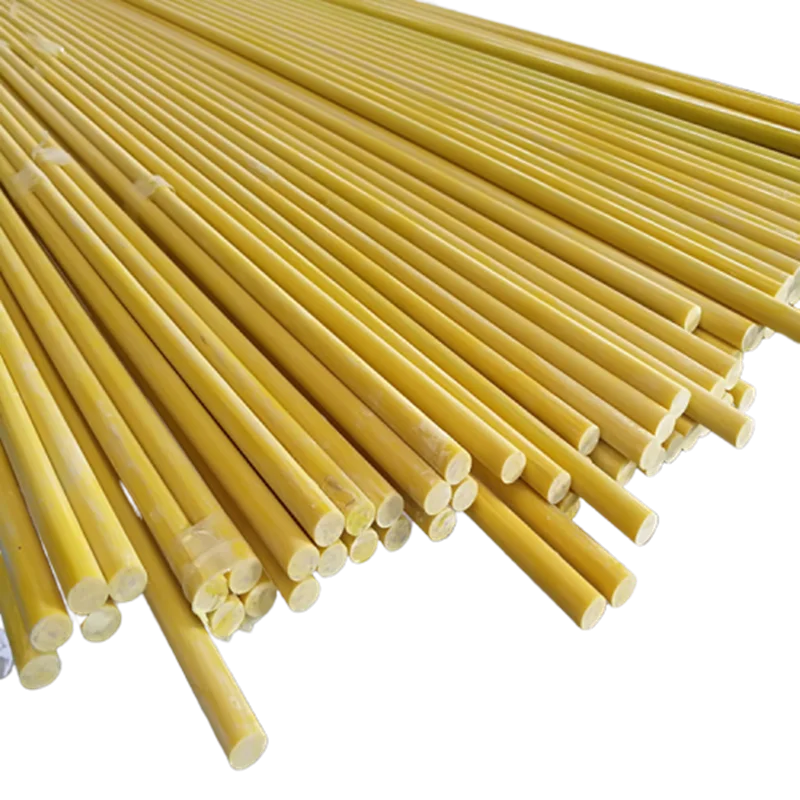 Pultrusion round durable solid fiberglass rod FRP stick GRP fiberglass rods