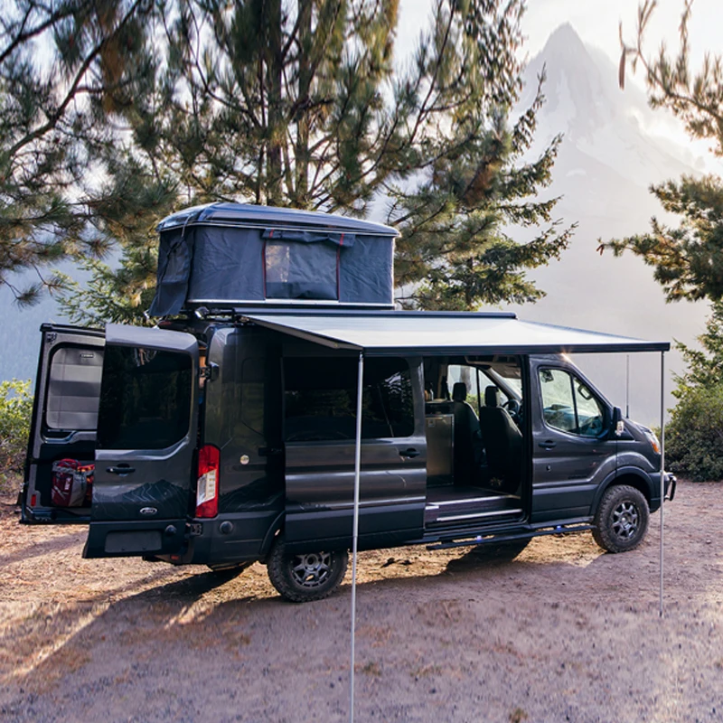 Custom Car Tent Double Self-driving Tour Camping Suv Roof Bed Outdoor Hard Shell Imported Roof Camping Tent
