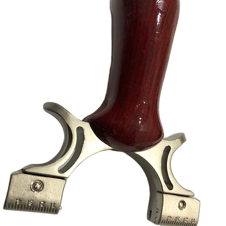 
Popular High Metal Outdoor Hunting Catapult Sling Shot Powerful Wrist Redwood Slingshot With Rubber Band 