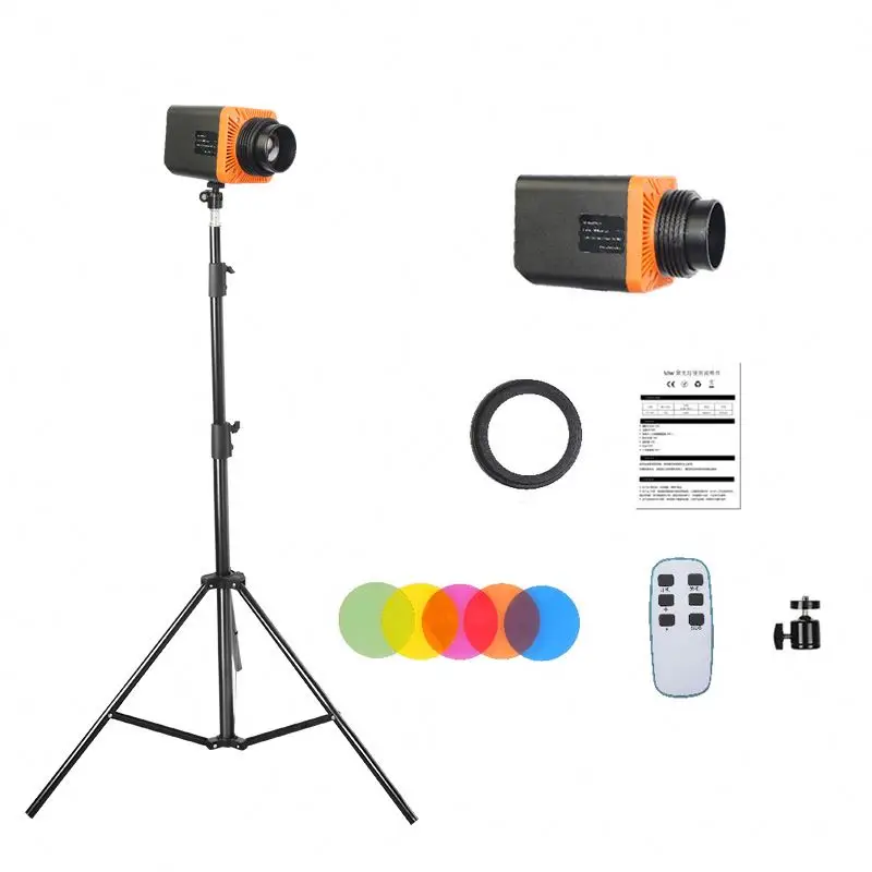 Factory Direct Led Fill Light With Four Color Lenses Studio Portrait Photography Video Spotlight